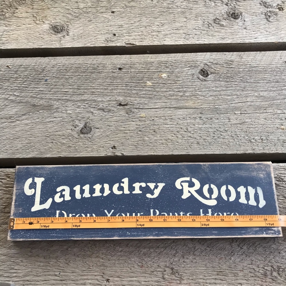 Laundry Room Sign - Picture 3 of 4